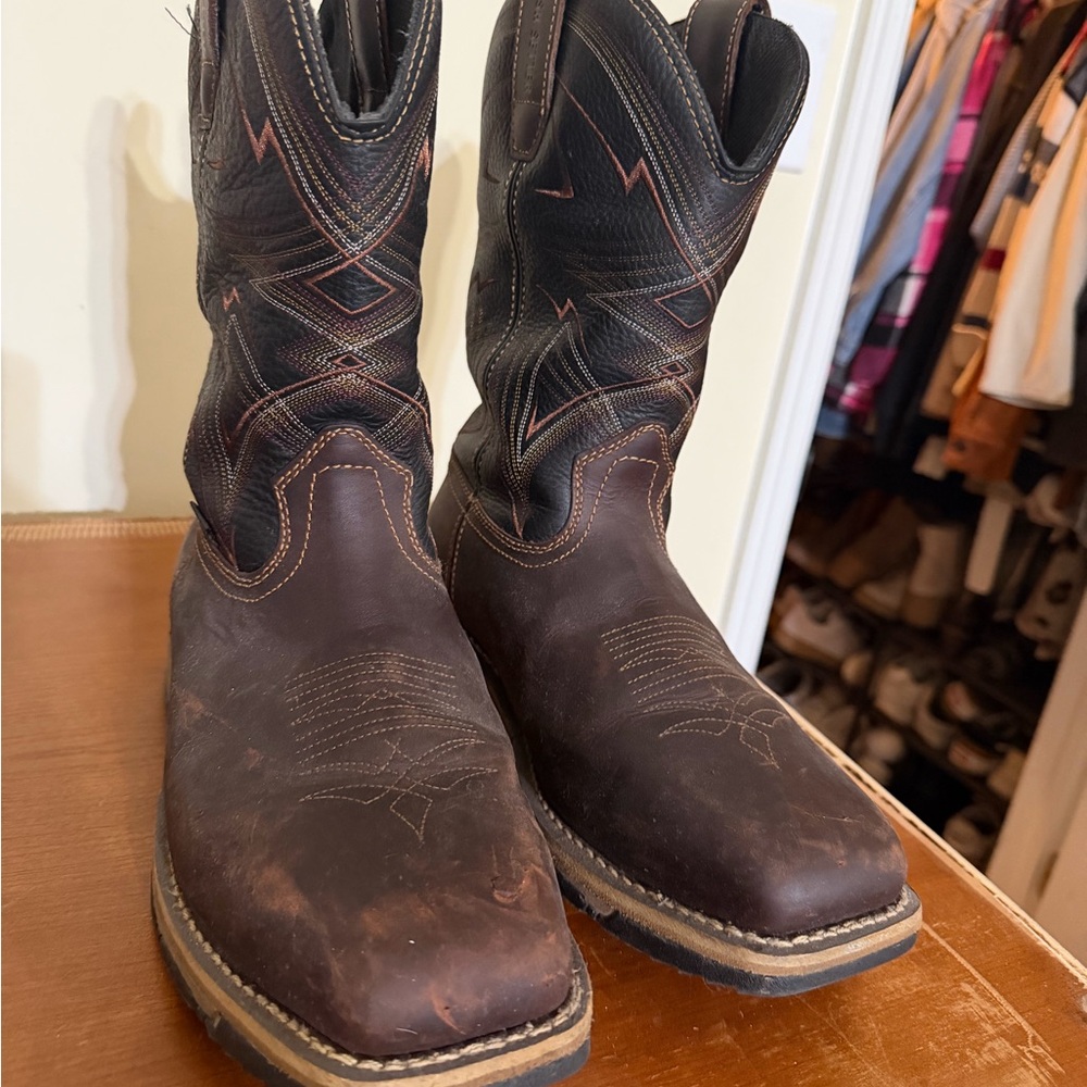 Irish setter Dark Brown Cowboy Work Boots